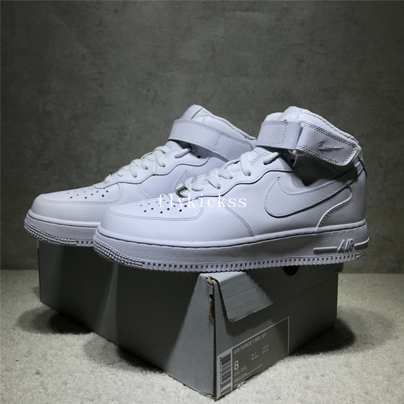 Nike Air Force 1 High Top Pure White